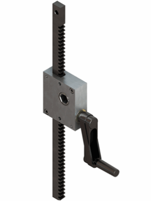 Ręczny samohamowny dźwignik zębaty HZW 45 | 1 000 N